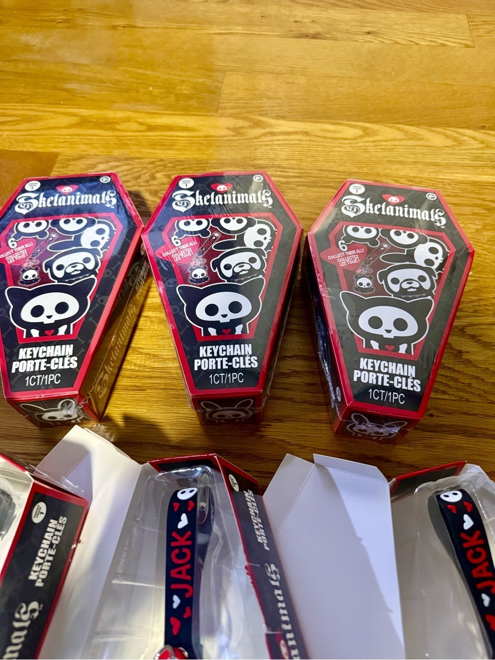 Lot Of Skelanimals Keychain Figures​